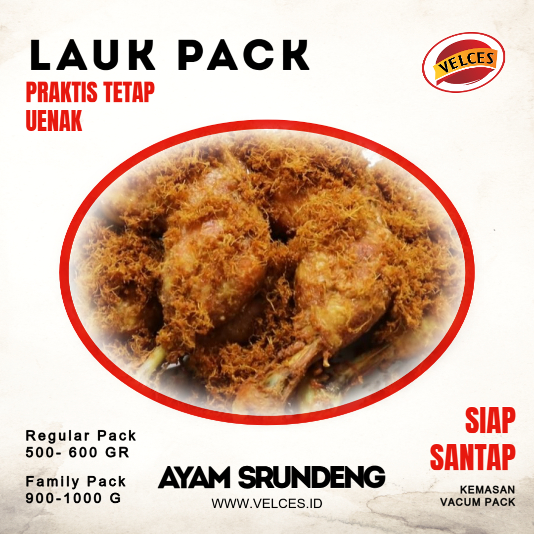 Lauk Pack Ayam Serundeng
