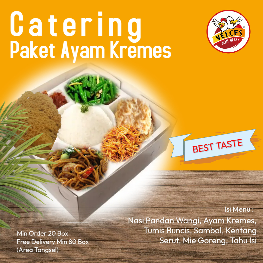 Catering Paket  Ayam Kremes