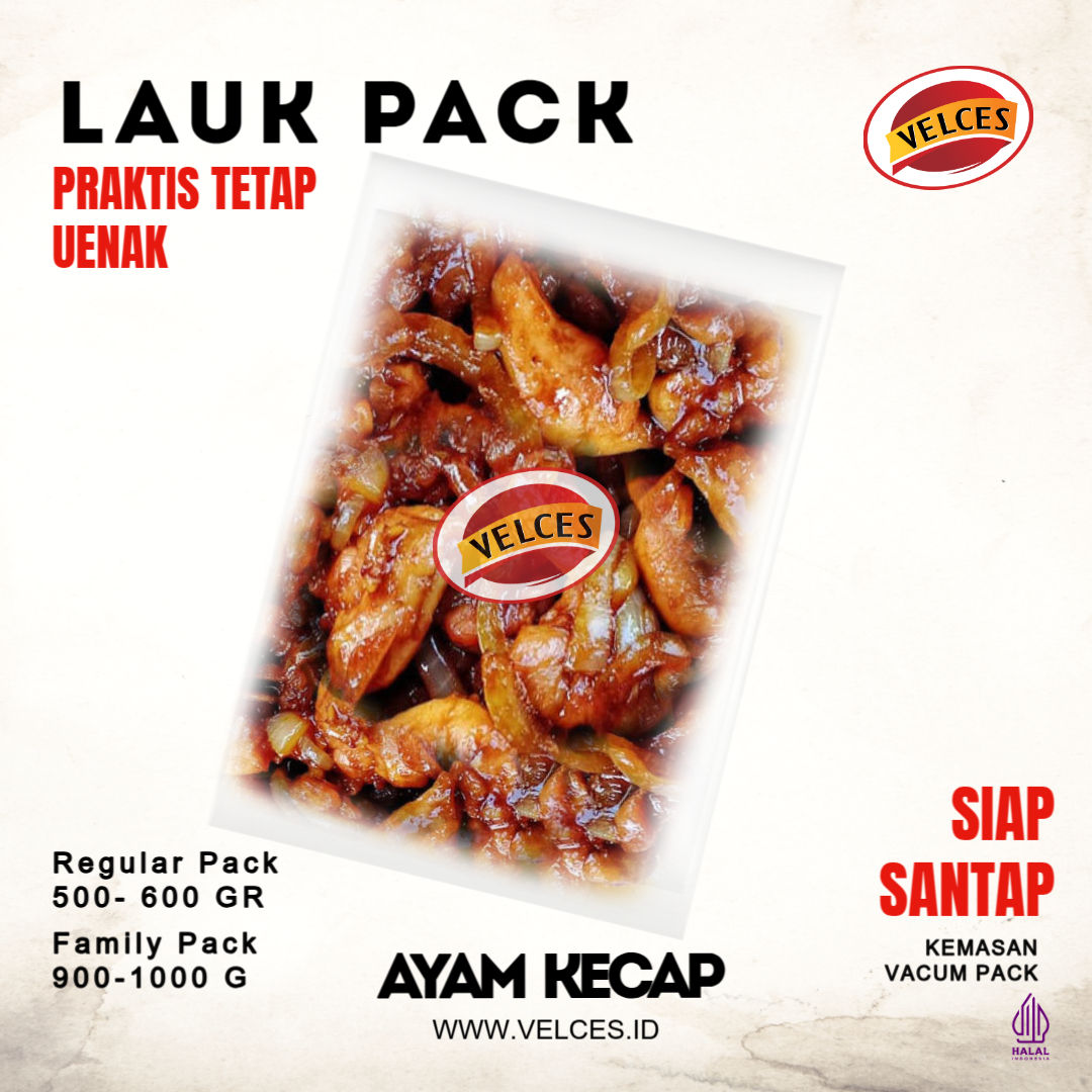 Lauk Pack Ayam Kecap 