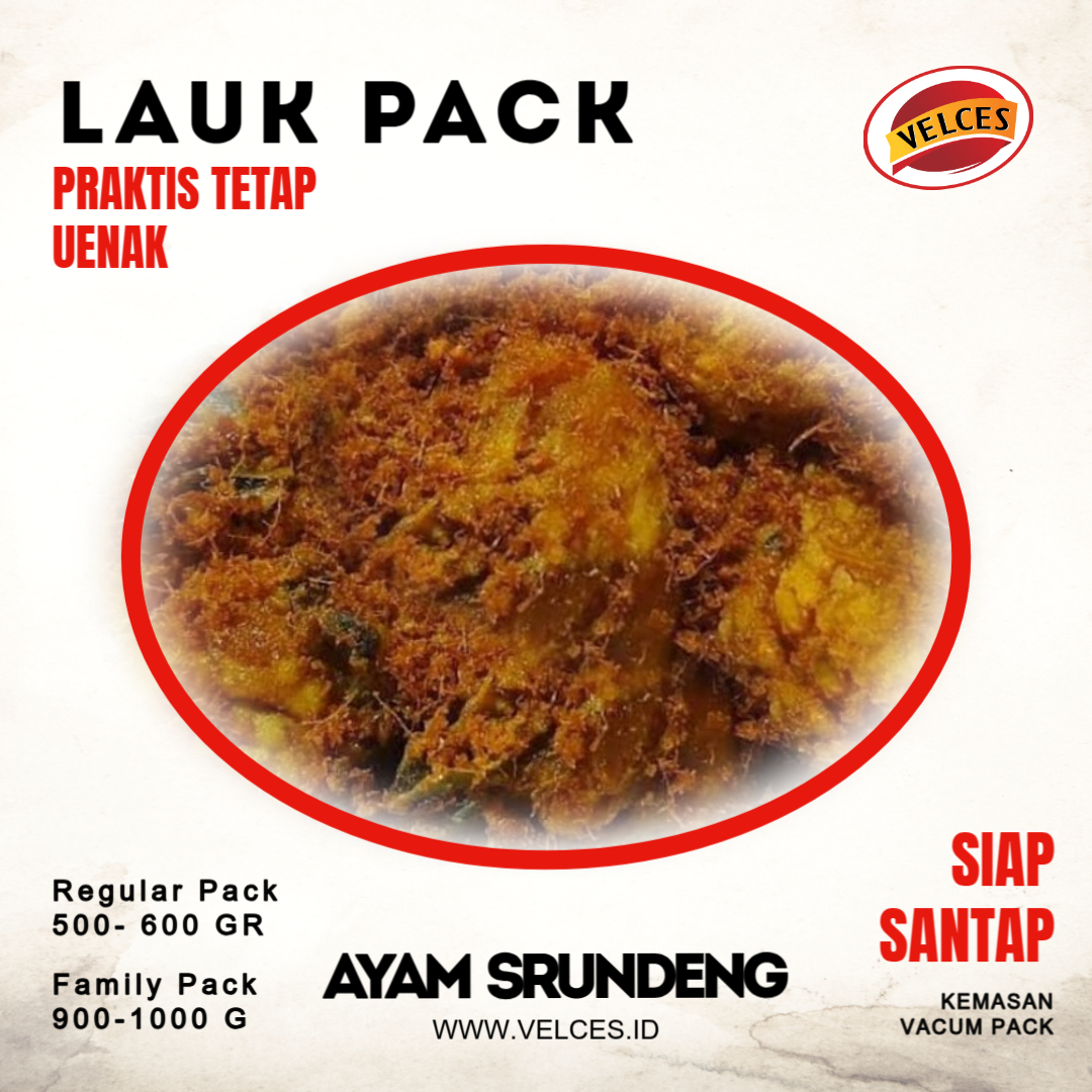 Lauk Pack Ayam Serundeng