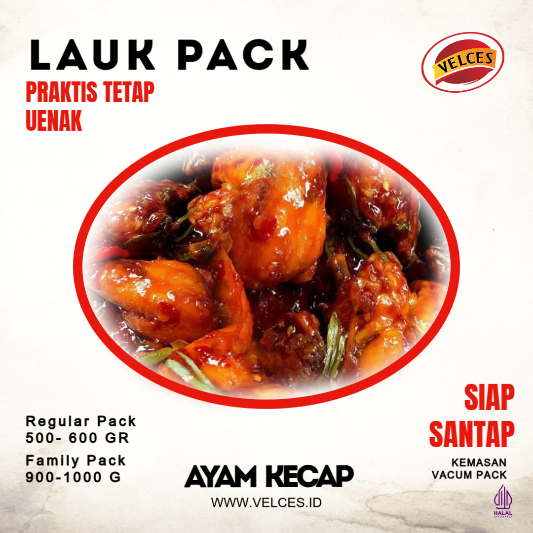 Lauk Pack Ayam Kecap 