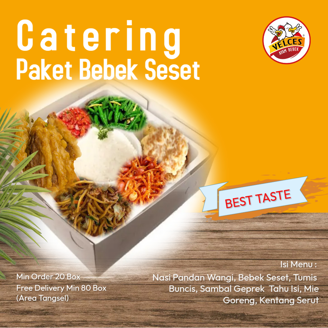 Catering Paket Bebek Seset