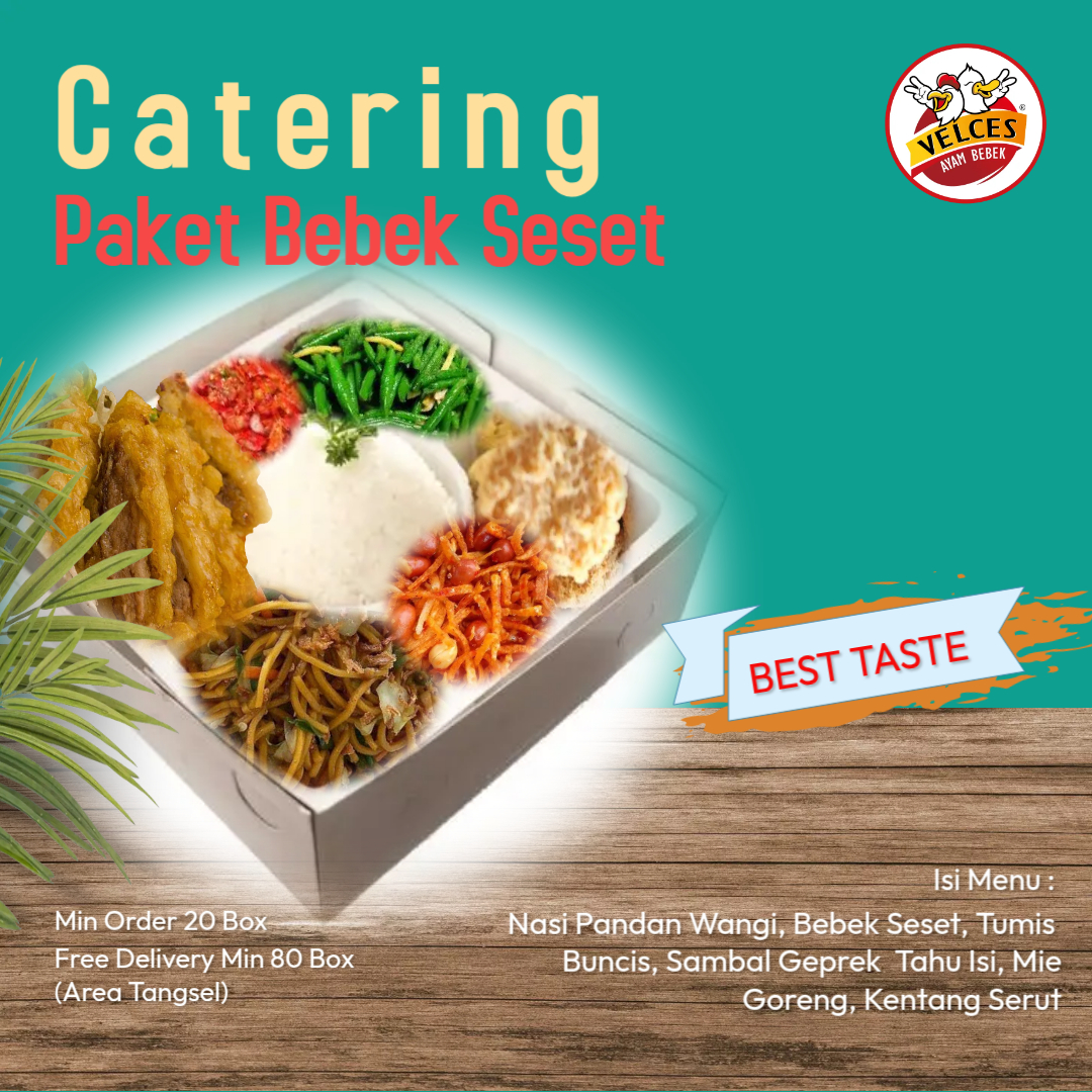 Catering Paket Bebek Seset