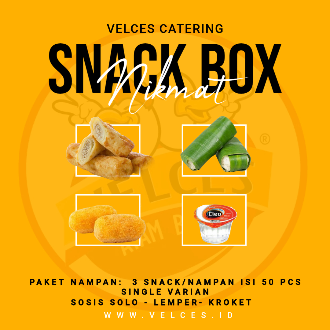 snack box paket nampan