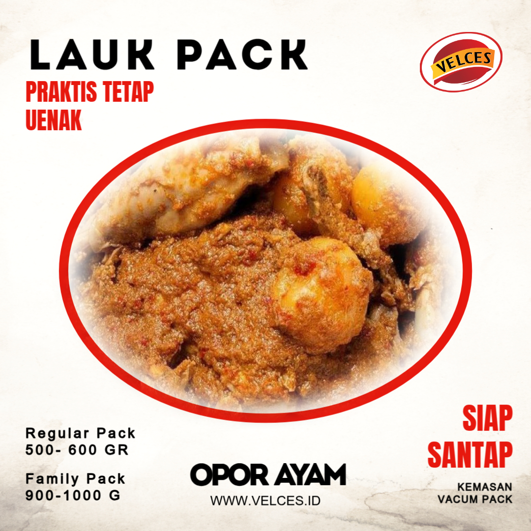 Lauk Pack opor Ayam 