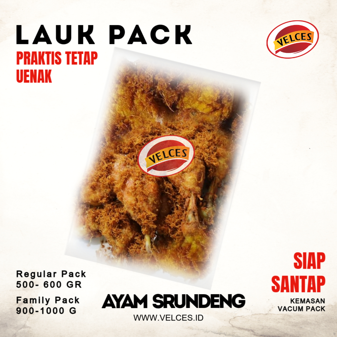 Lauk Pack Ayam Serundeng