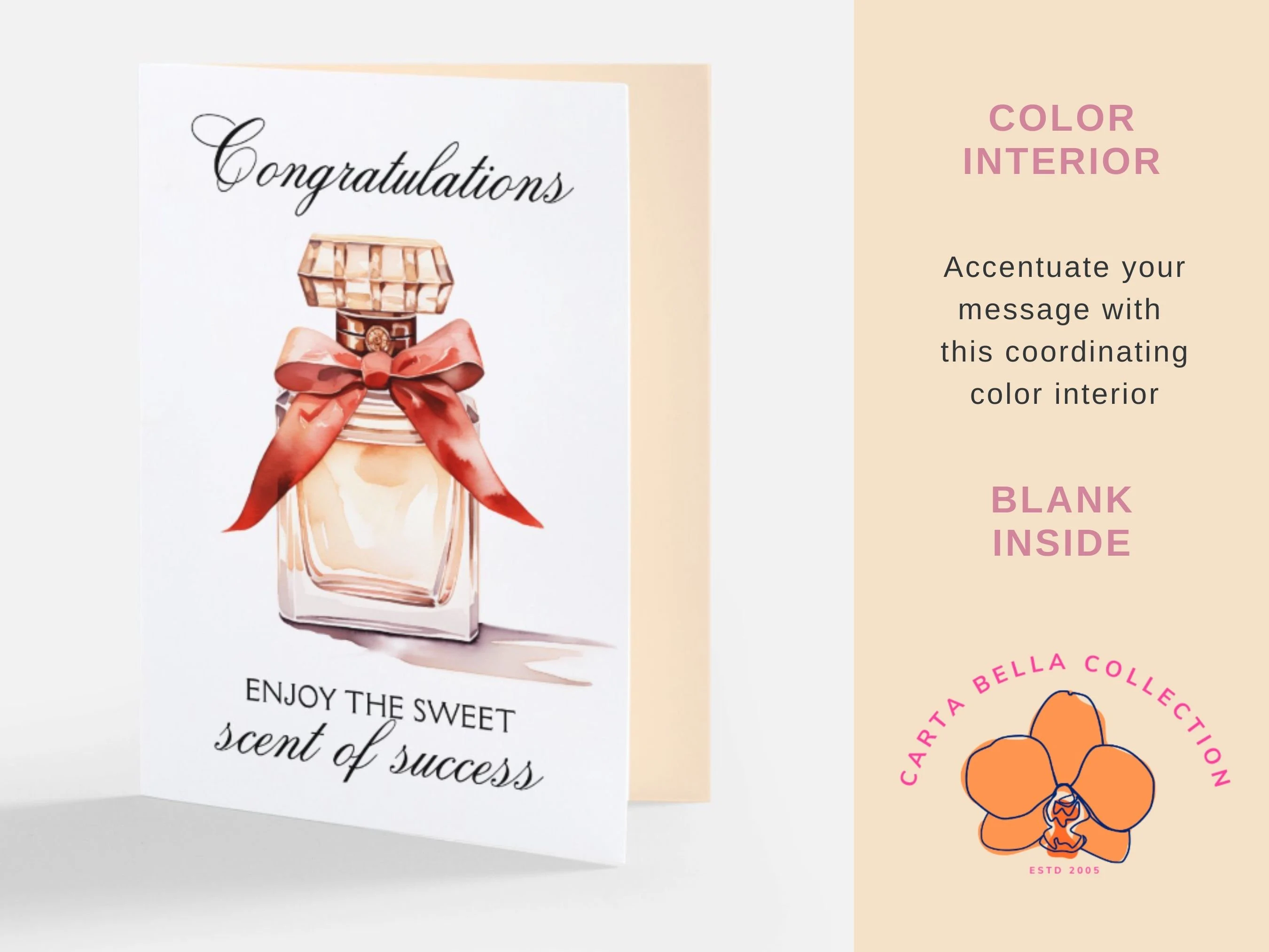 Sweet Scent of Success Greeting Card