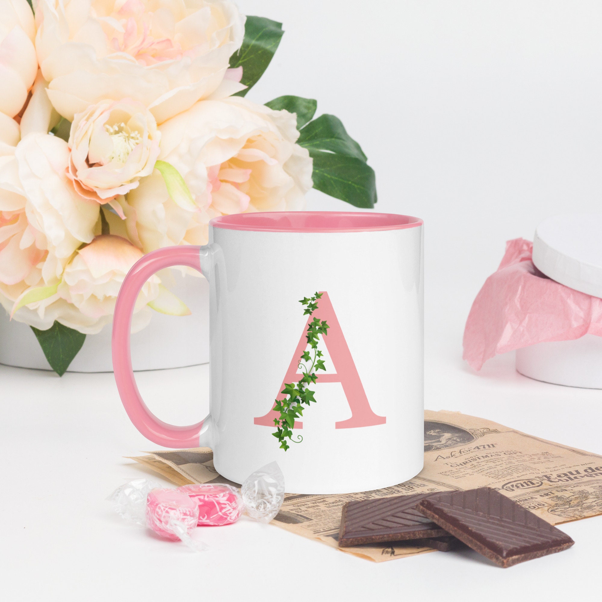 Personalized Monogrammed Coffee Mug - Stylish Ceramic Mug for Every Occasion