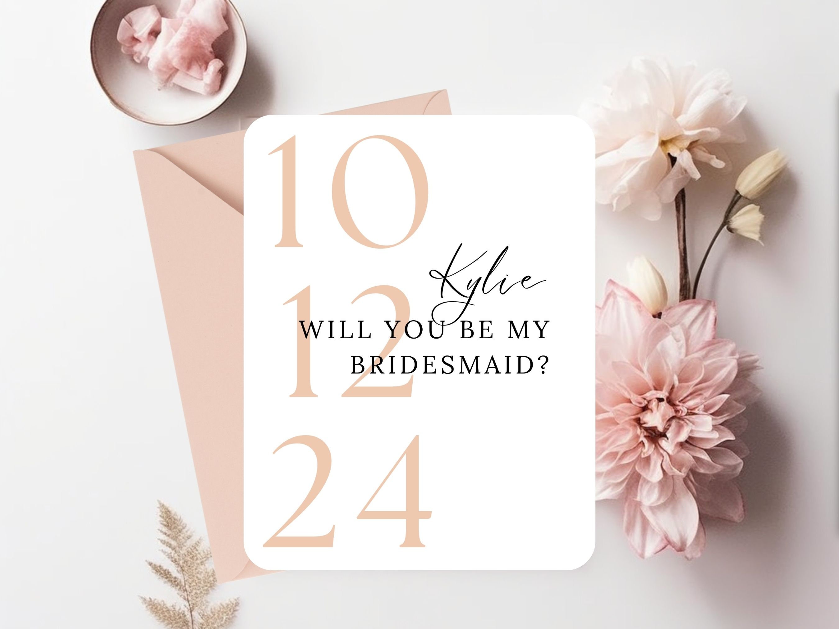 Premium Bridesmaid Proposal Cards - Perfect Way to Ask Your Best Friends