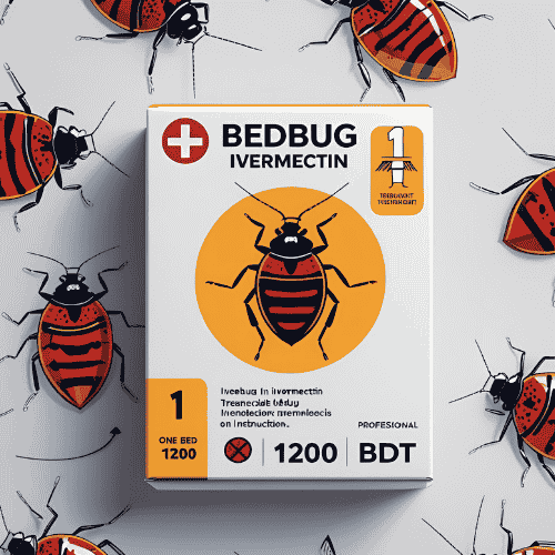 Bedbug Ivermectin Create Bedbug Treatment Ivermactine Insecticide Package for One Bed 1200BDT