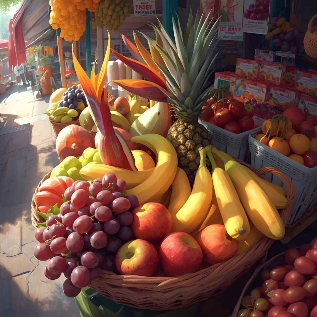 Fresh Fruit Basket