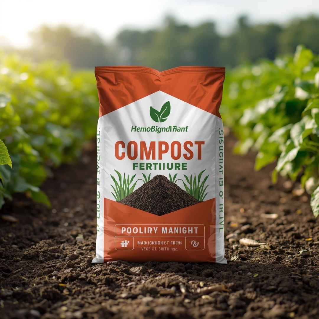 Poultry Manure Natural Compost Fertilizer 25Kg