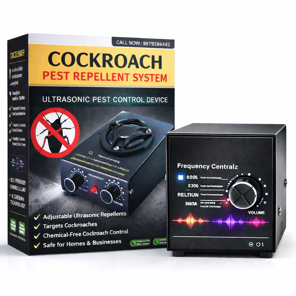 Ultrasonic Cockroach Pest Repellent System