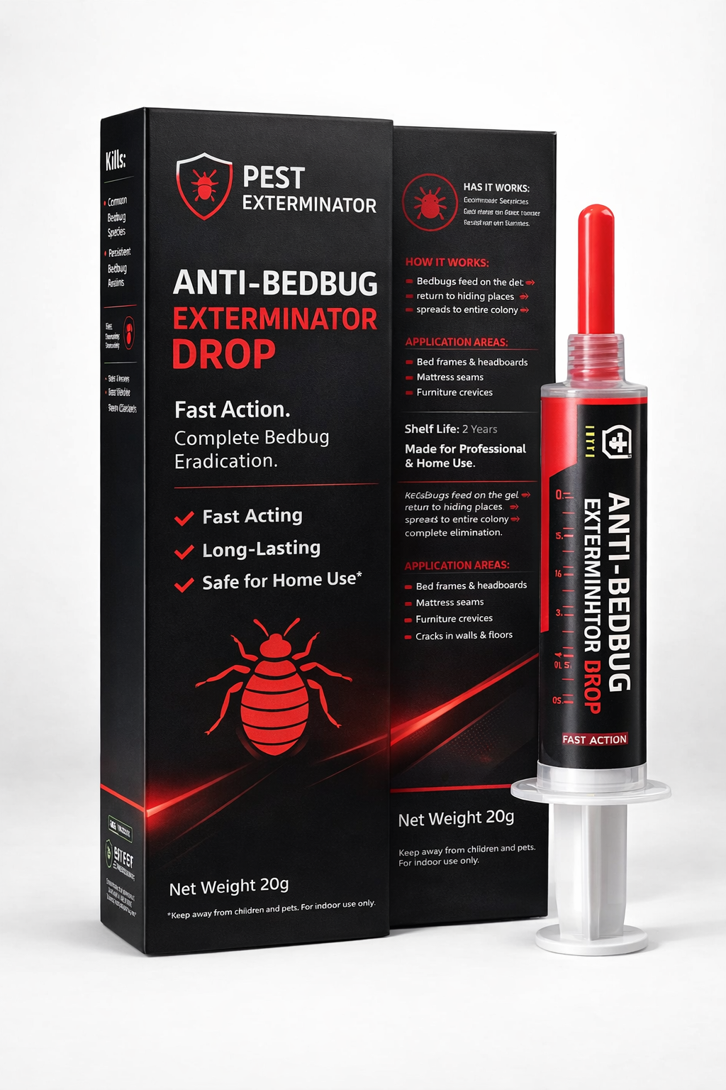 Anti-Bedbug Exterminator Drop