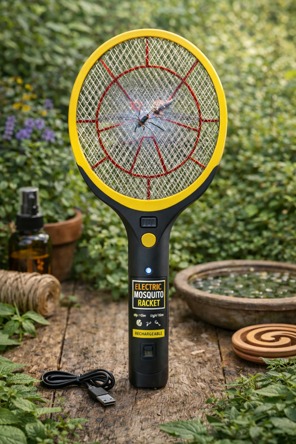 Electric Mosquito Racket