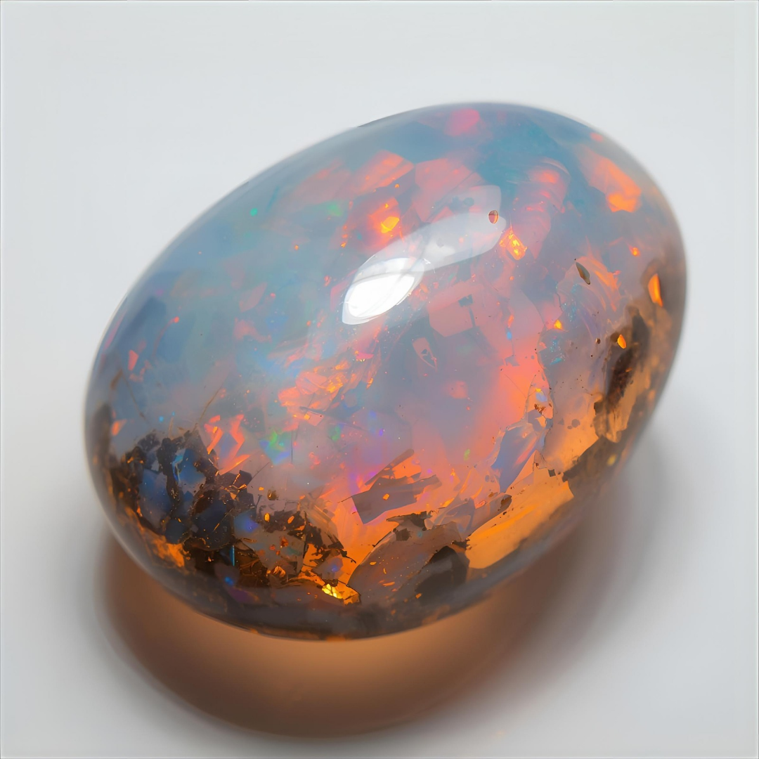 Fire Opal Gemstone