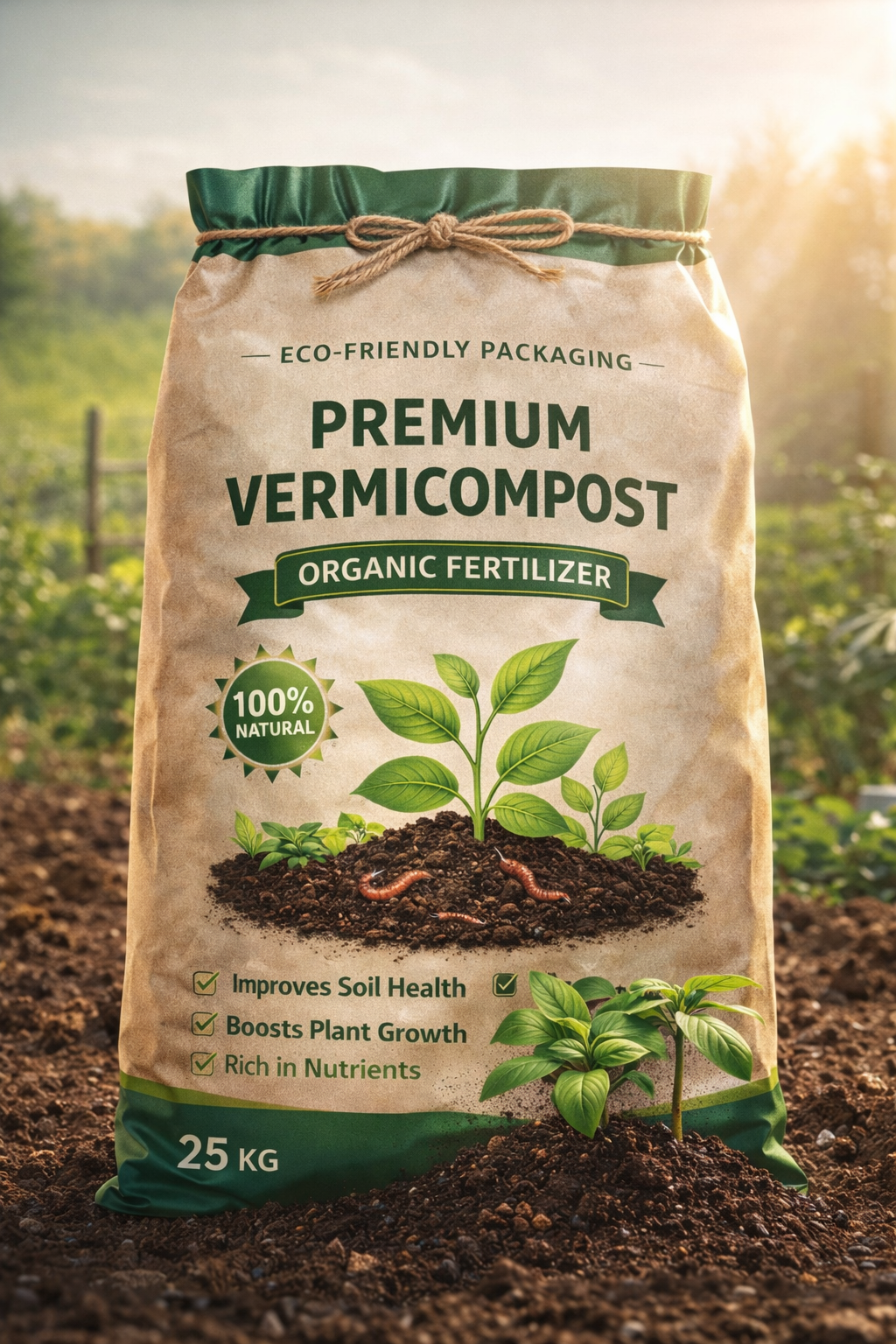 Premium Vermicompost 25 Kg