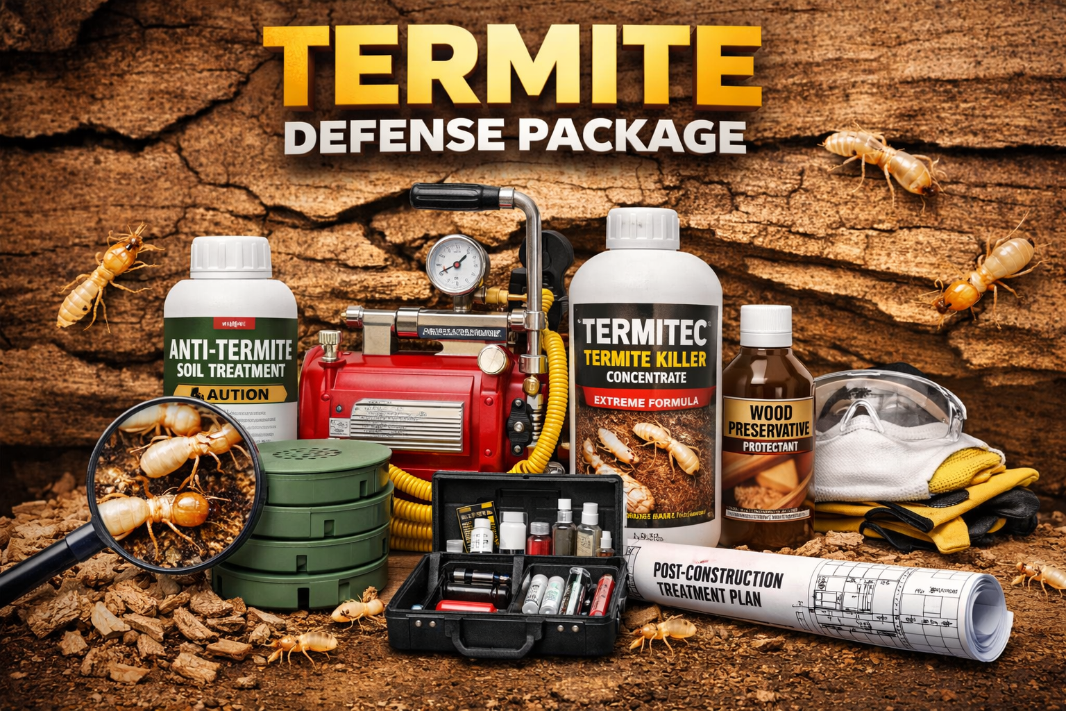 Termite Defense Package