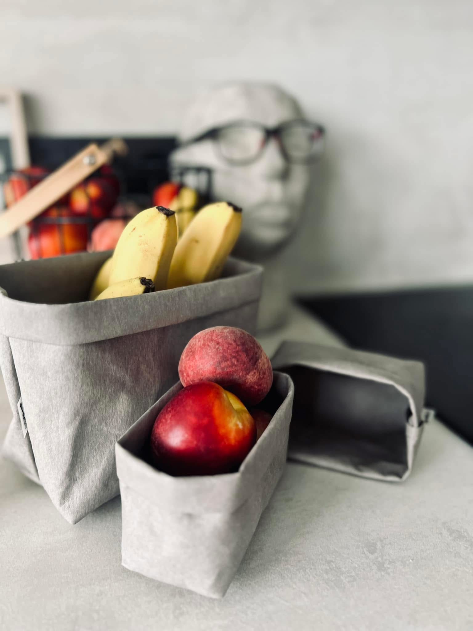 Popierinės odos krepšiukai