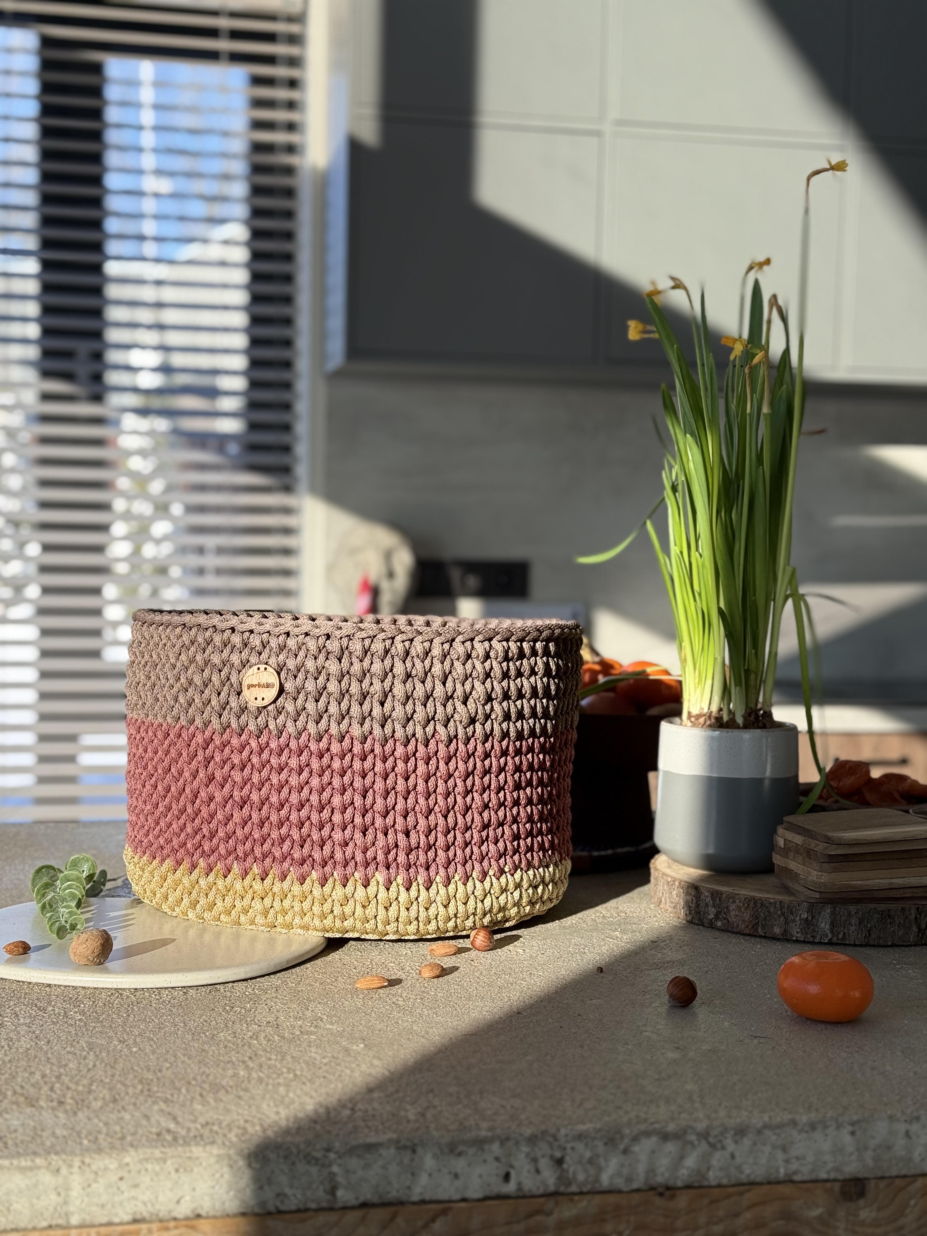 Nertas krepšys namams