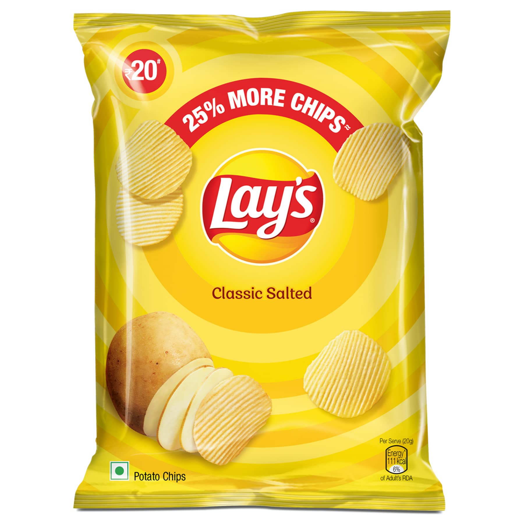 Chips Lays Classic Salted 52GM