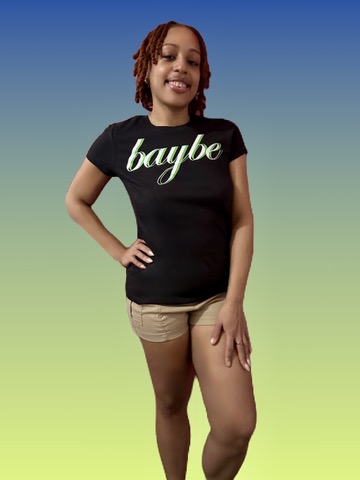 BAYBE T-Shirt Lime Green