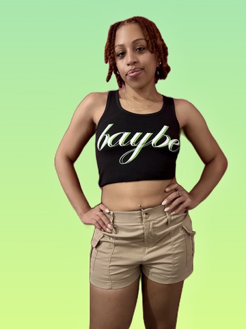 BAYBE Tank Top Lime Green