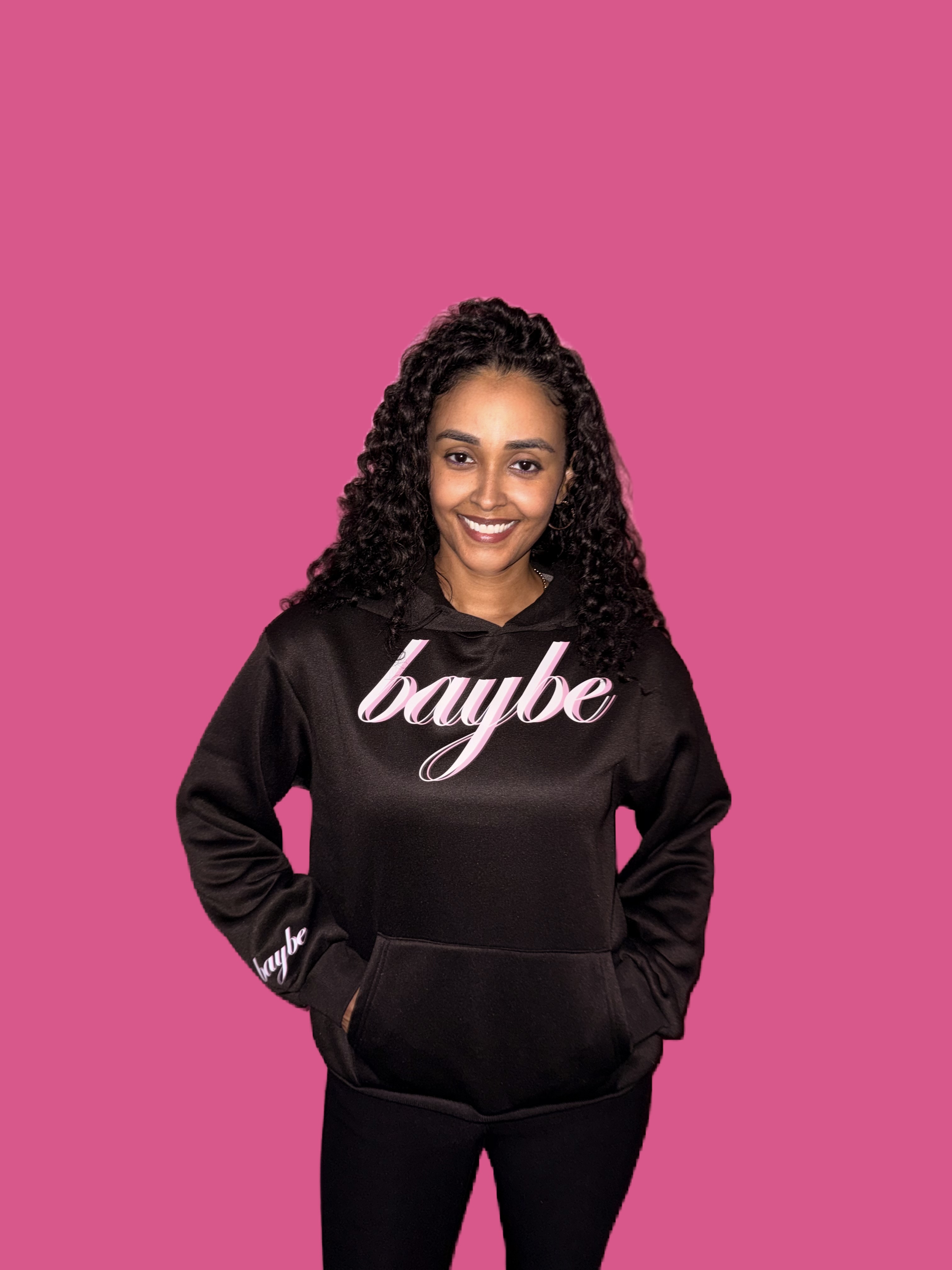 BAYBE Hoodie Pink