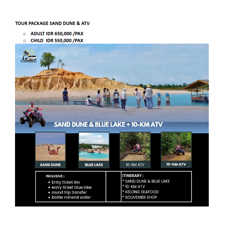 Sand Dune & ATV Tour Package