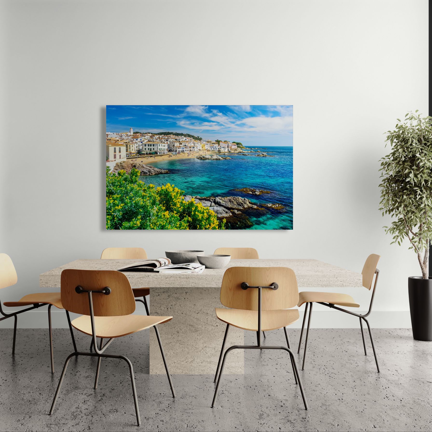 Arte para Pared: Colores de la Costa Brava