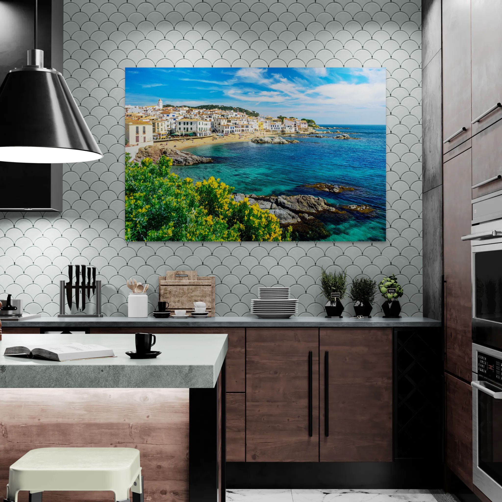 Arte para Pared: Colores de la Costa Brava