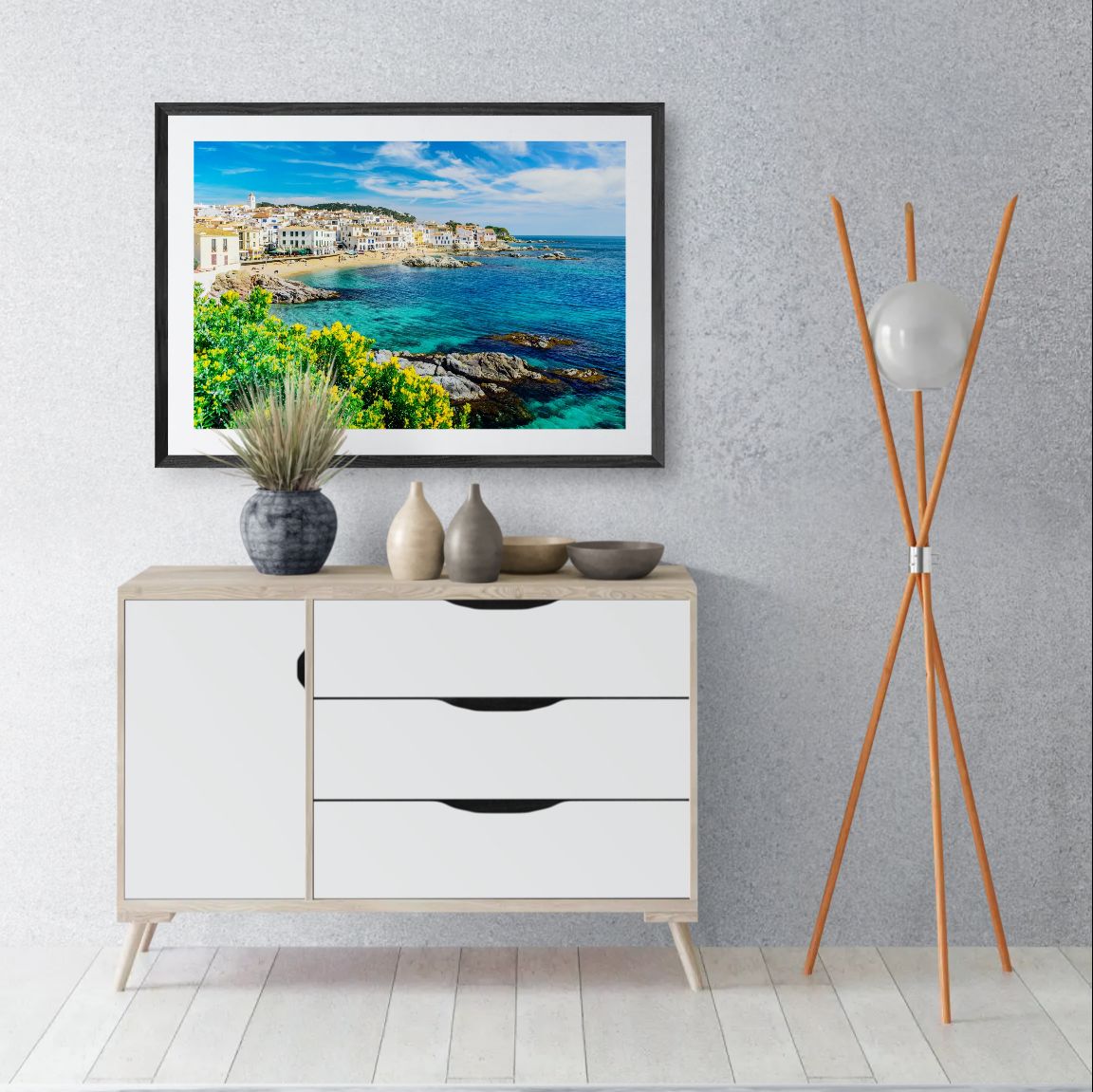 Arte para Pared: Colores de la Costa Brava