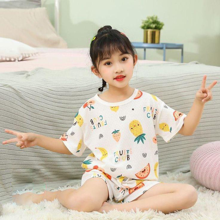 Kids' Fruit Club Pajama Set