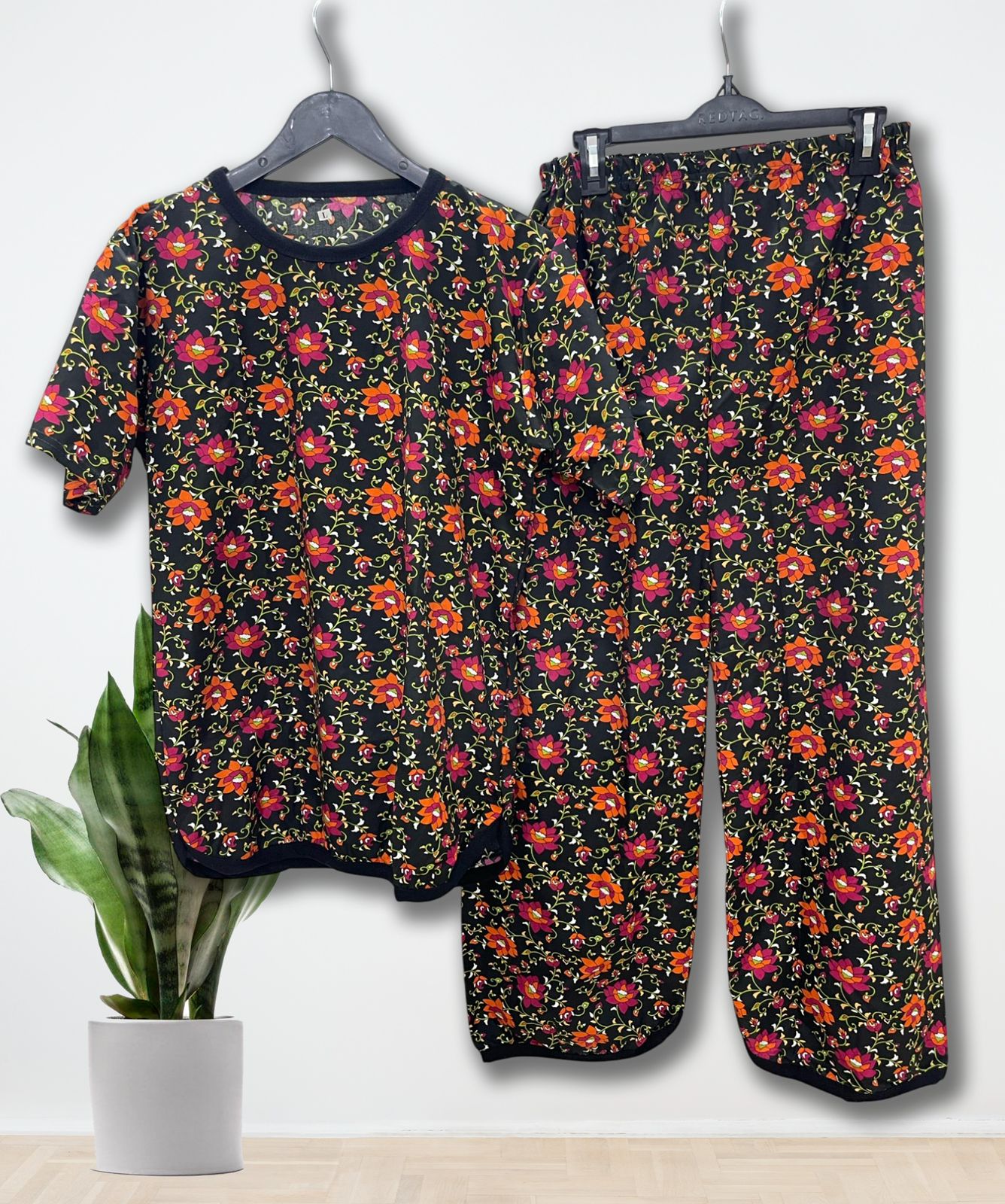 Floral Pajama Set