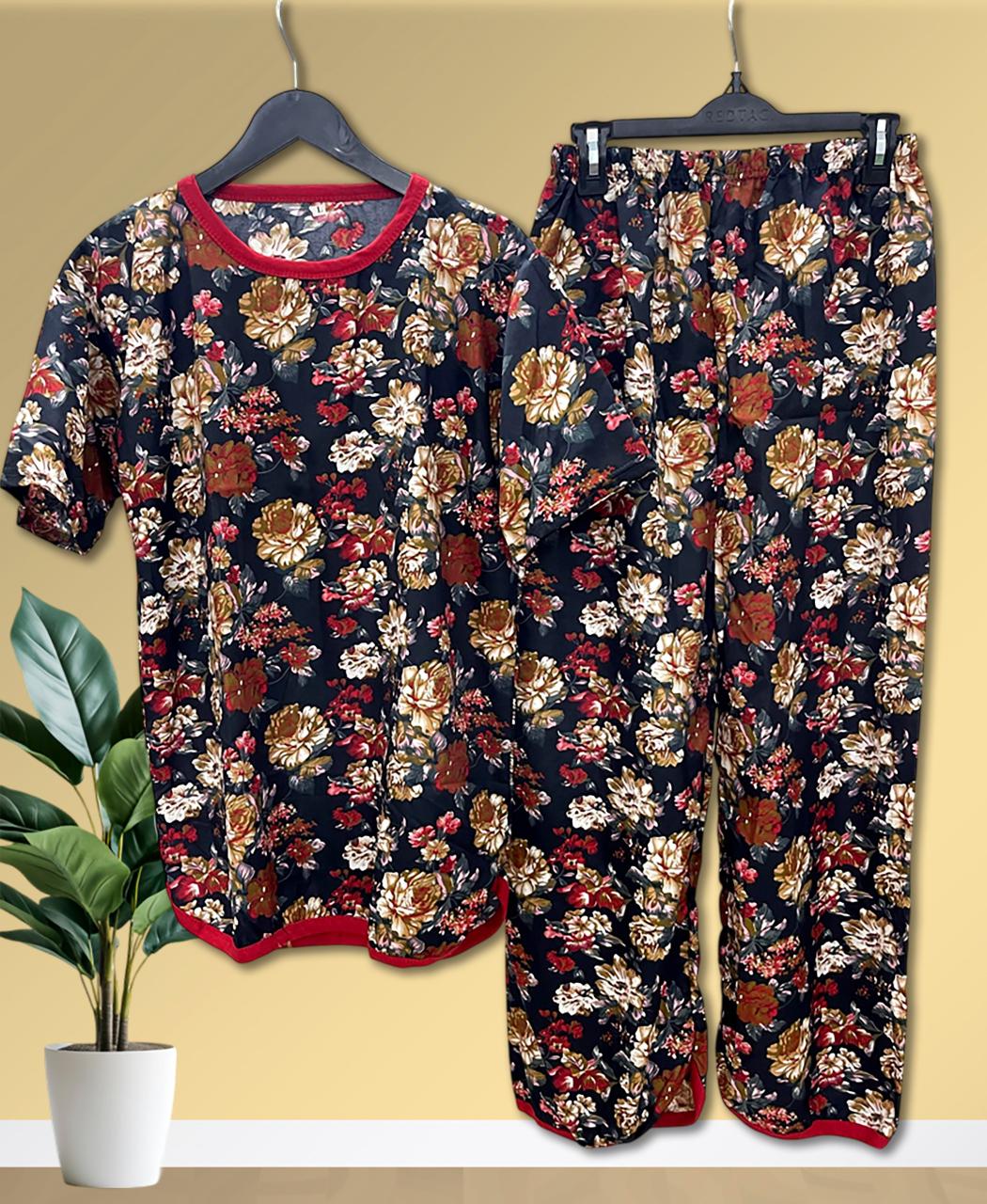 Floral Pajama Set
