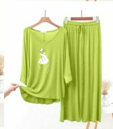 Green Loungewear Set