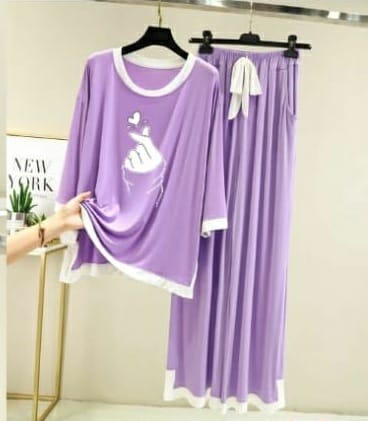 Purple Loungewear Set