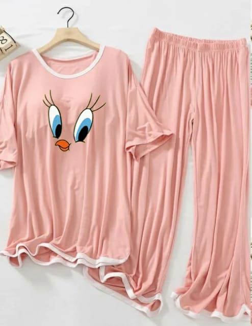 Women's Pink Pajamas Set