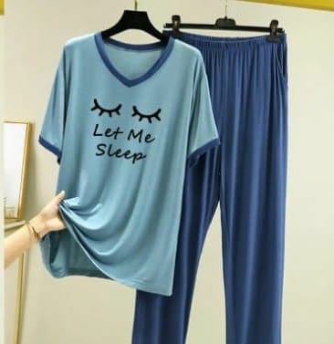 Comfortable Cartoon Pajama Set