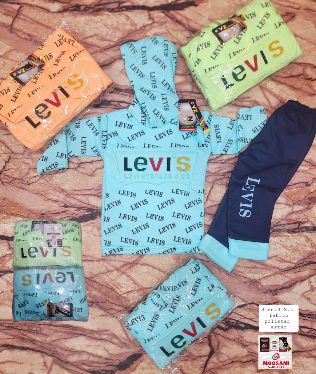 Levis Hoodie and Sweatpants Set