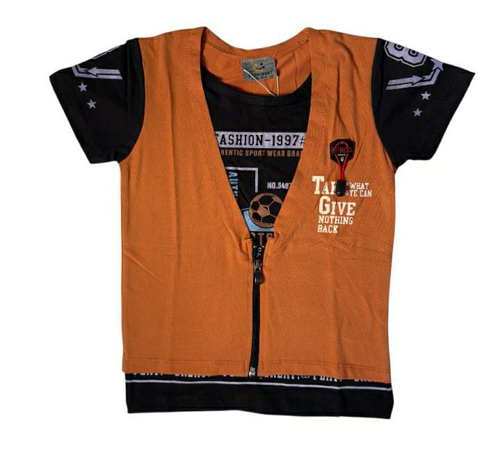 Boys' Fashion T-Shirt with Vest