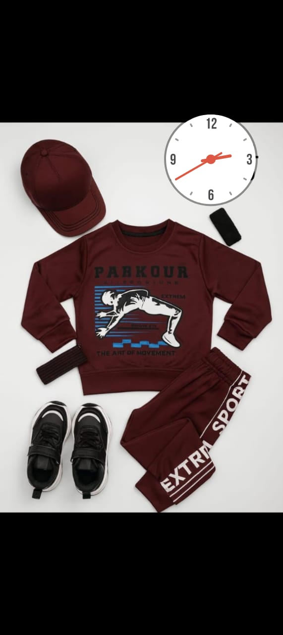Parkour Kids Sportwear Set