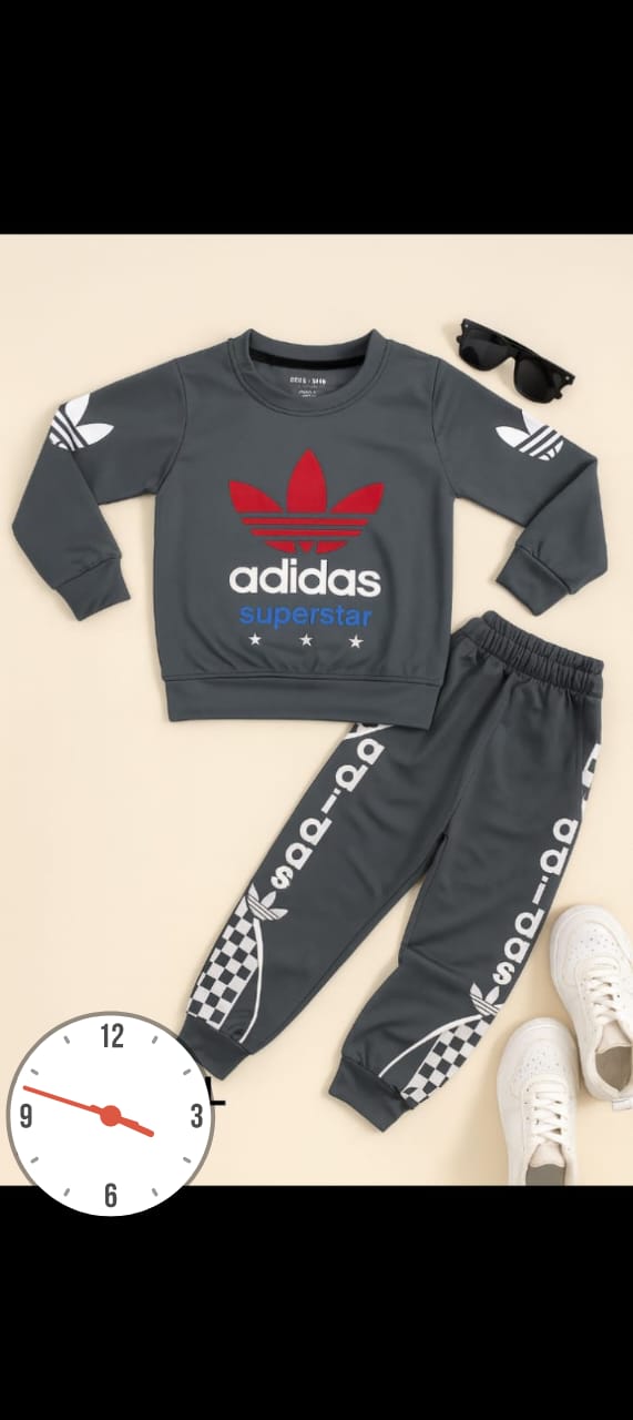 Adidas Kids Tracksuit Set