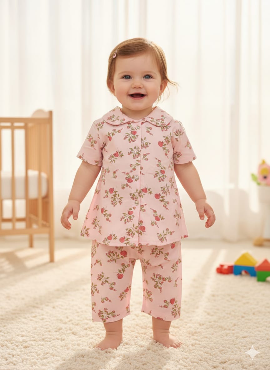 Baby Graphic Printed Pajama Set