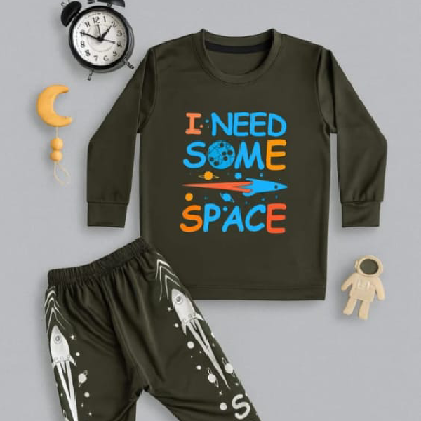 Kids Space Pajama Set