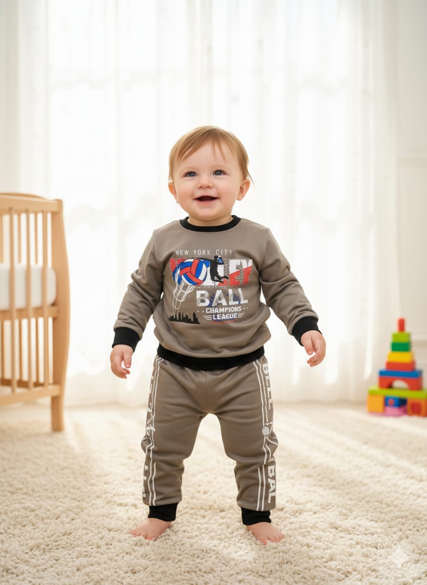 Kids Fashion Tracksuit Set