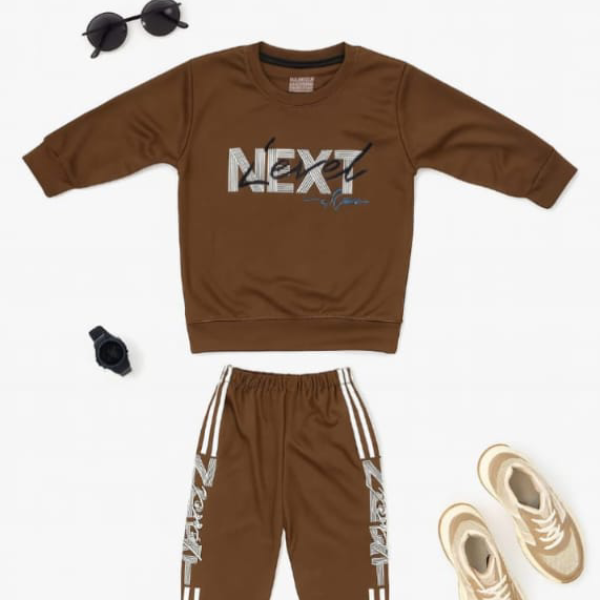 NEXT Kids' Brown Tracksuit Set