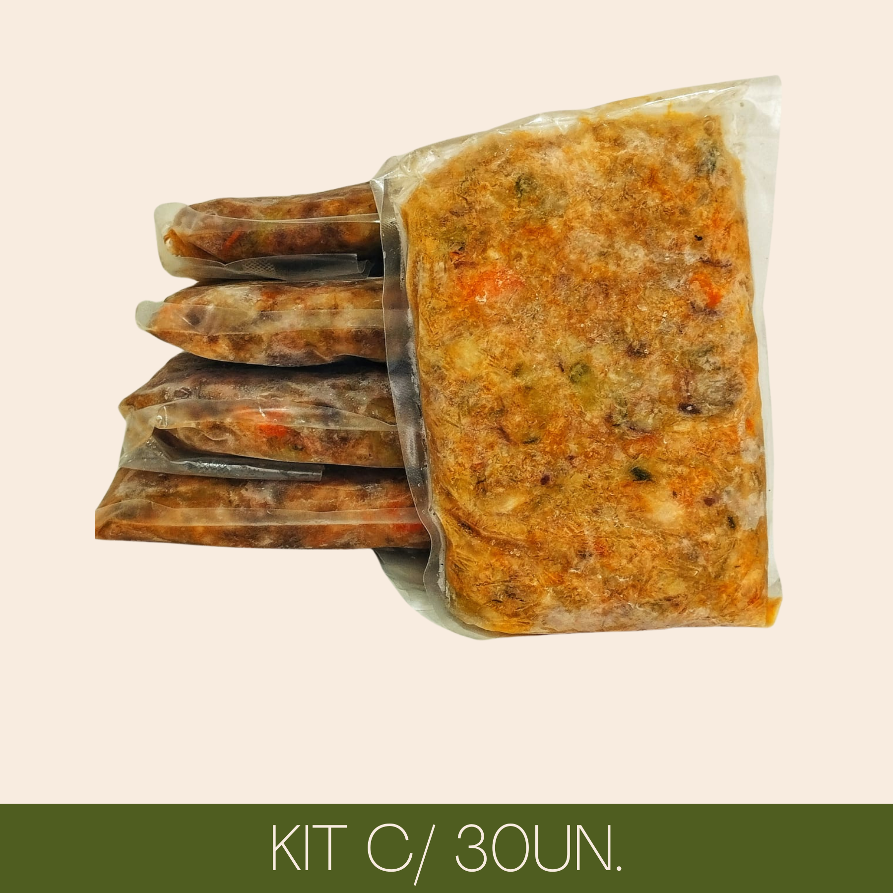 KIT 30 REFEIÇÕES 7,5KG