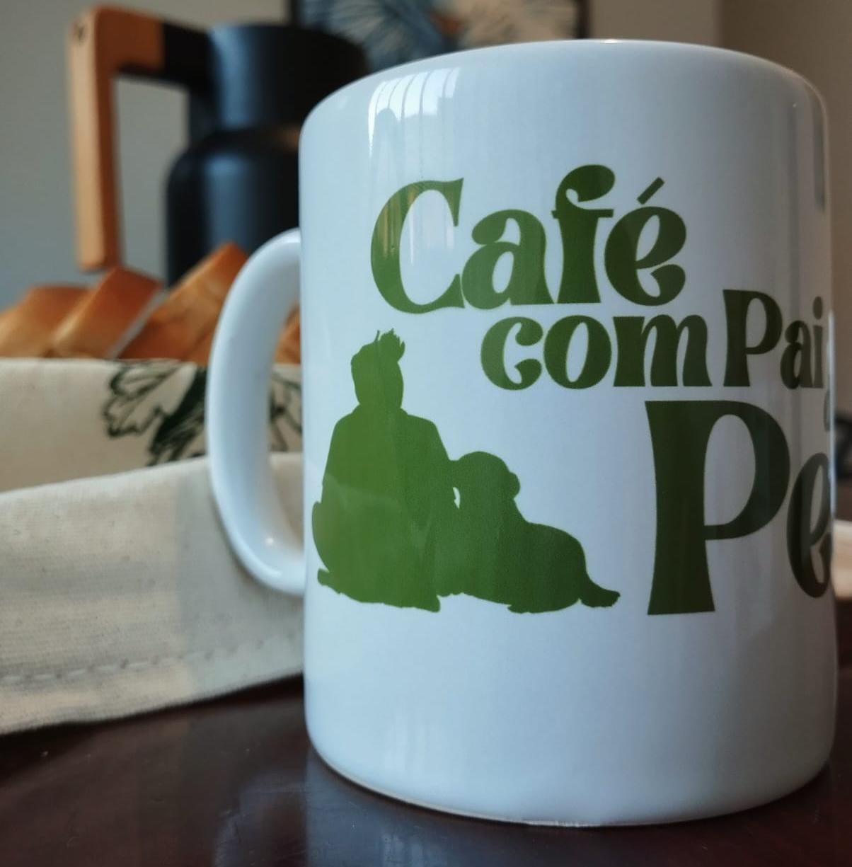 Caneca SolidAUria Café com Pai de Pet