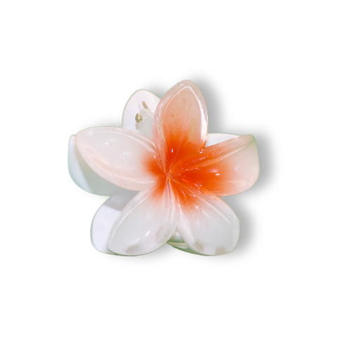 Plumeria Flower Hair Claw